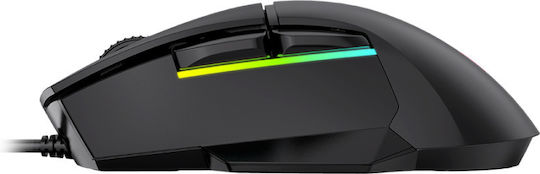 Lorgar Jetter 357 RGB Gaming Gaming Maus 8000 DPI Schwarz