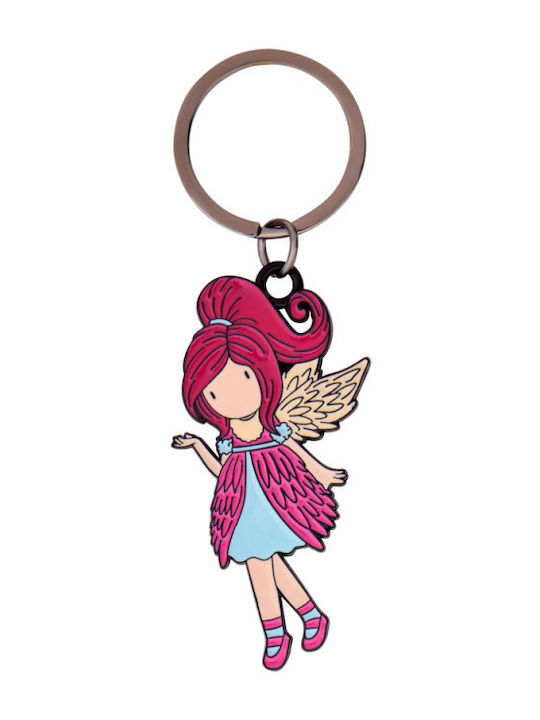 Santoro Keychain Dancing On Air Metallic