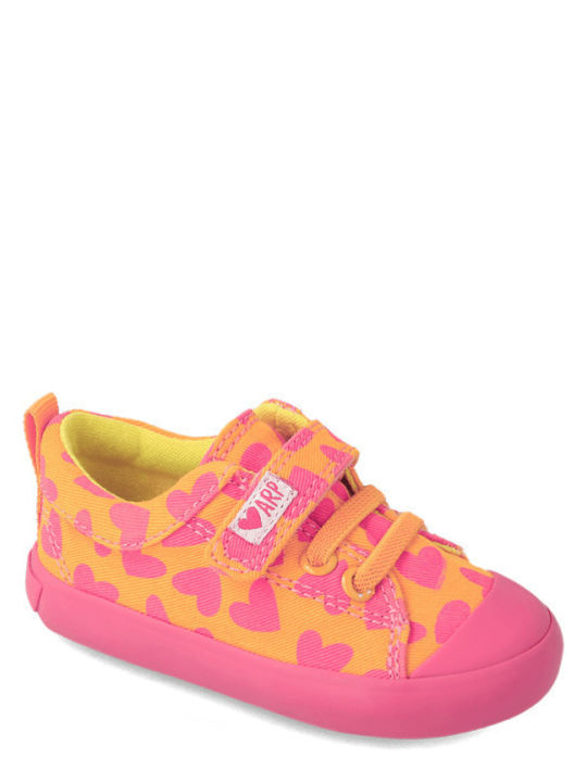 Kids Sneakers with Scratch Pink