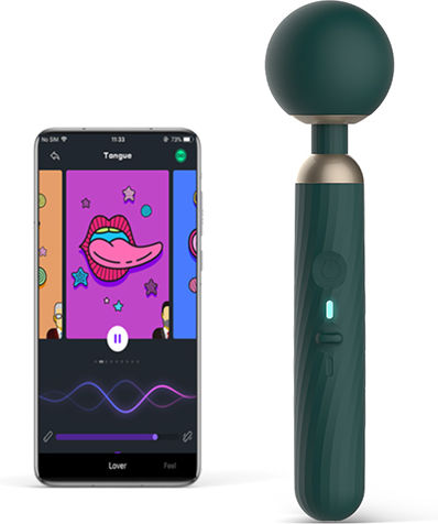 Magic Motion Zenith Mini Massage Vibrator 34cm Green