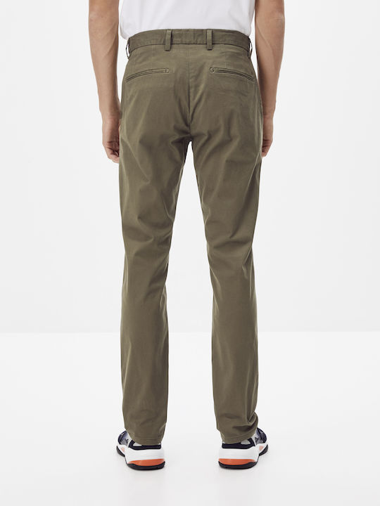 Trousers Chino in Straight Line Beige