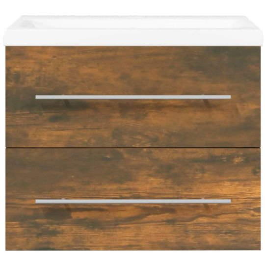 vidaXL Πάγκος με Νιπτήρα Μ60xΒ38.5xΥ48cm Δρυς