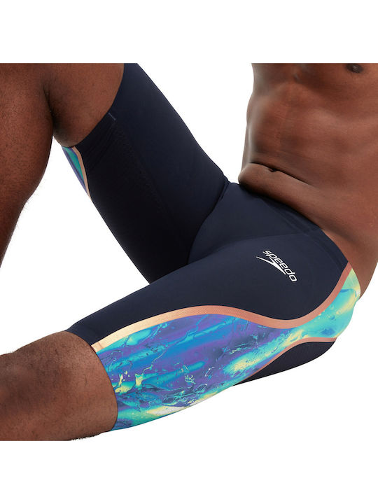 Speedo Fastskin LZR Pure Intent 11976H547 Bărbătesc Costum de Baie de Competiție Jammer pentru Înot Albastru