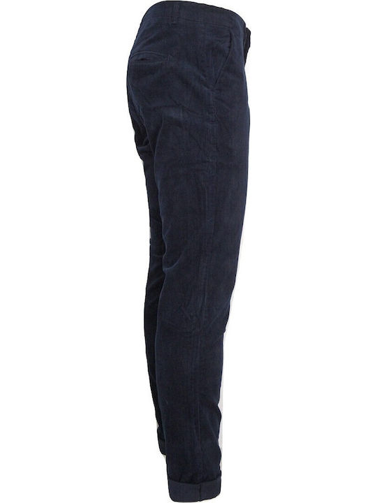 Hose Chino Elastisch Marineblau