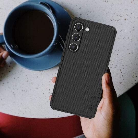 Nillkin Super Frosted Shield Pro Umschlag Rückseite Kunststoff 0.5mm Schwarz (Galaxy S23+)