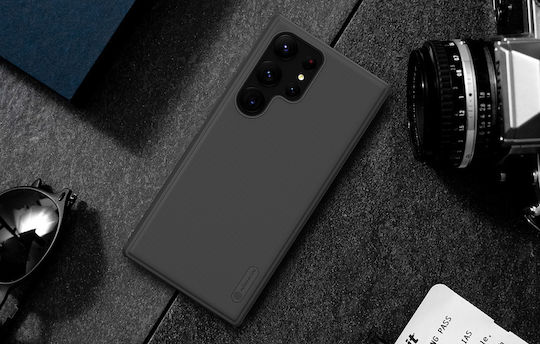Nillkin Super Frosted Shield Pro Umschlag Rückseite Kunststoff 0.5mm Schwarz (Galaxy S23 Ultra) N8068