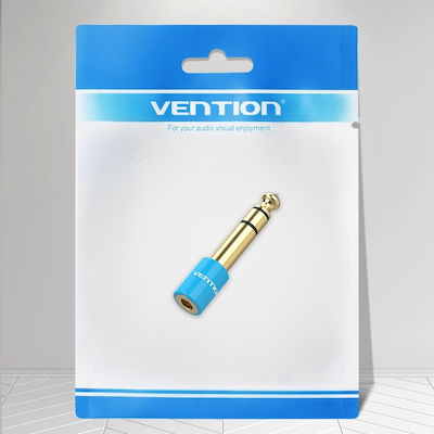 Vention Convertor 6.3mm masculin în 3.5mm feminin Albastru 1buc (VAB-S01-L)