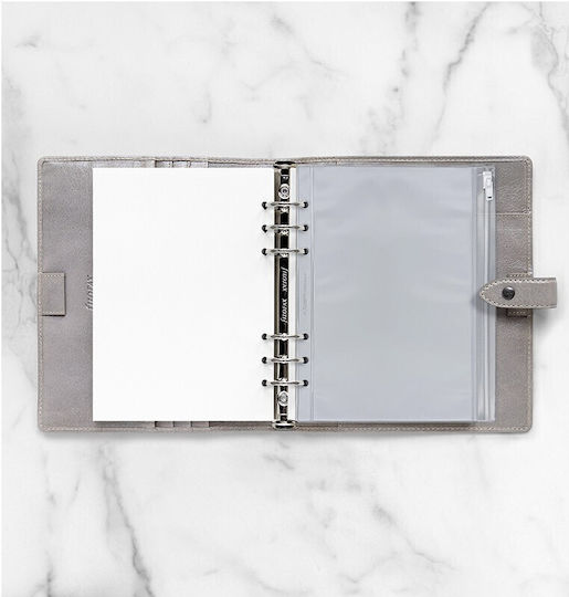 Filofax Φάκελος Διαφανής με Φερμουάρ για Χαρτί A5