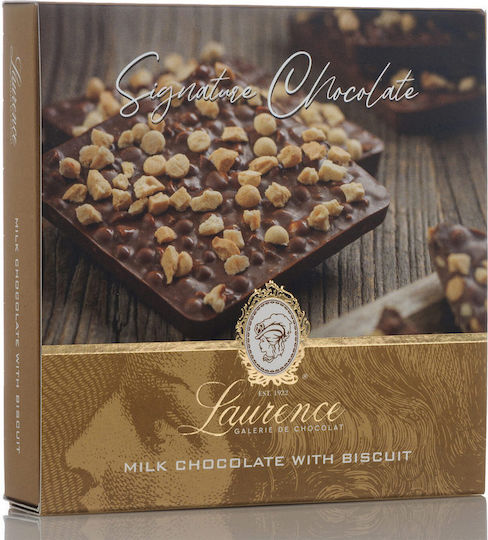 Laurence - Galerie de Chocolat Signature Chocolate Milk with Biscuit 100gr