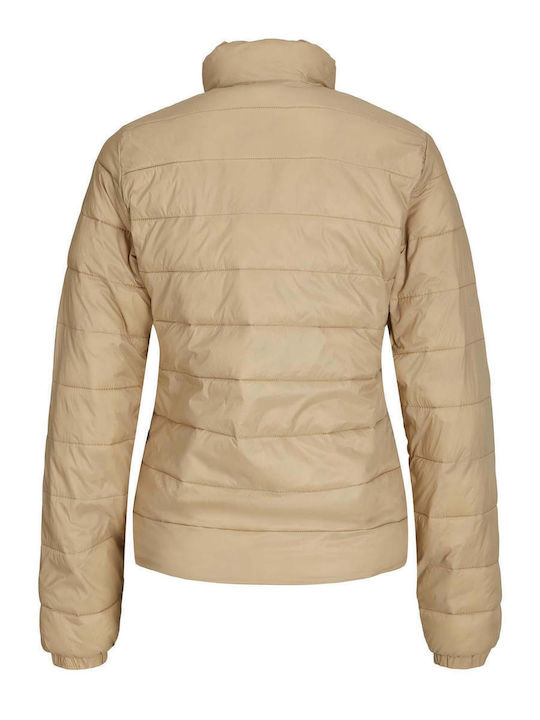 Women's Short Puffer Jacket Windproof for Winter Incense