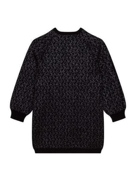 Kinderkleid Langärmelig Schwarz