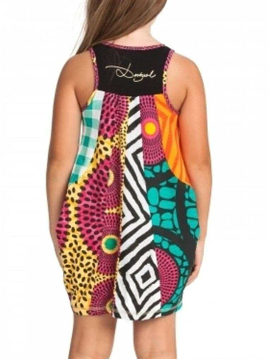 Desigual Rochie pentru Copii Mânecă lungă Multicolor