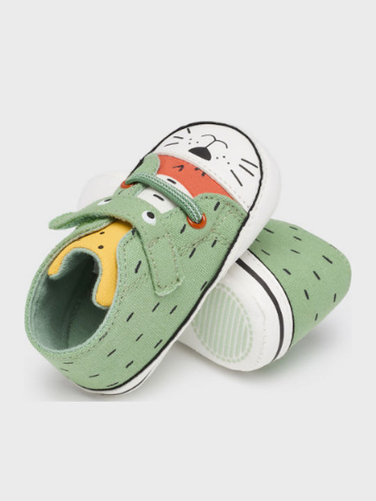 Mayoral Βρεφικά Sneakers Αγκαλιάς Πράσινα