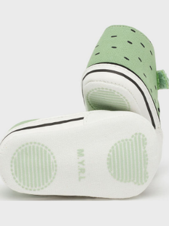 Mayoral Βρεφικά Sneakers Αγκαλιάς Πράσινα