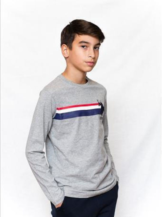 Kinderhemd Langarm Gray Bob