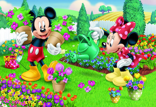 Kids Puzzle Minnie Garden for 5+ Years 77pcs Dino