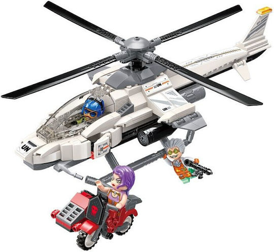 Qman Τουβλάκια Assaulting Helicopter για 6+ Ετών 352τμχ