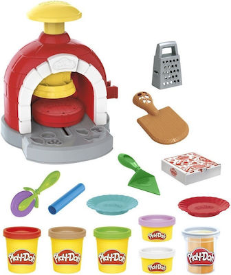 Hasbro Play-Doh Knetmasse - Spiel Pizza Oven für 3+ Jahre, 6Stück F4373