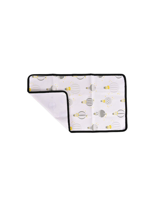Polar Gear Tragbare Wickelauflage aus Stoff Schwarz 36x59cm