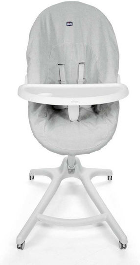 Chicco High Chair Cover Baby Hug 4 in 1 in Gray Color