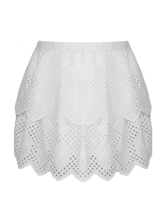 Energiers Kids Skirt Solid White