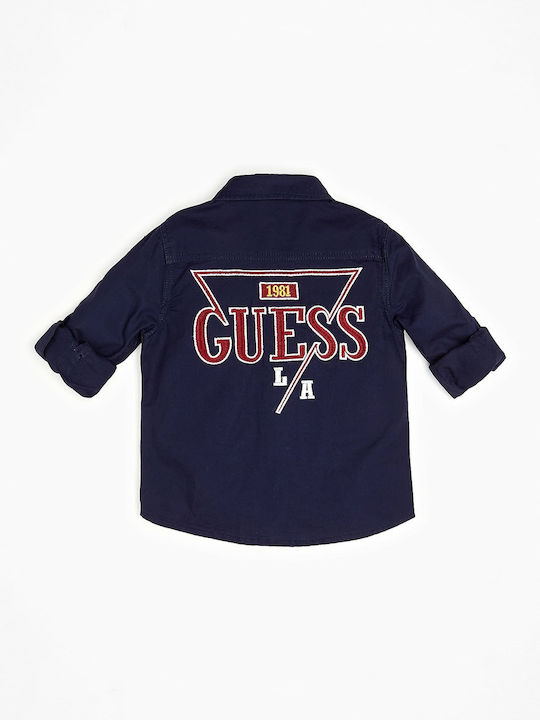 Guess Kids Shirt Blue