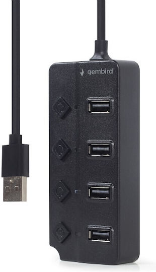 Gembird Hub 4 Porturi USB 2.0 Cu Conectare USB-A