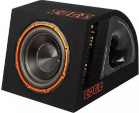 Edge Selbstverstärkter Auto-Subwoofer 10" 250W RMS mit Gehäuse
