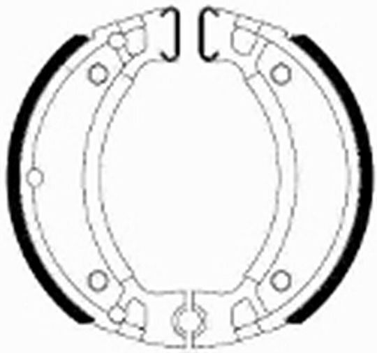 Ferodo Front Brake Shoes