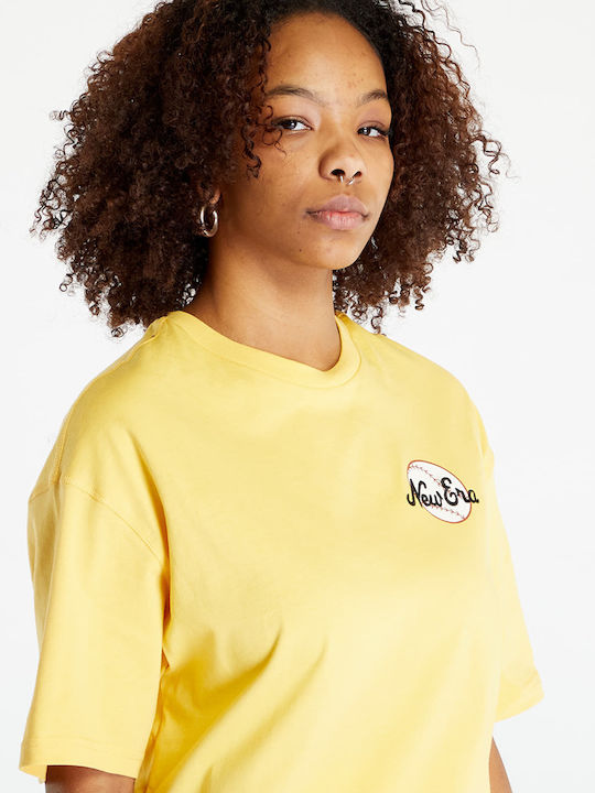 Heritage Bear Women's Oversized T-shirt Yellow