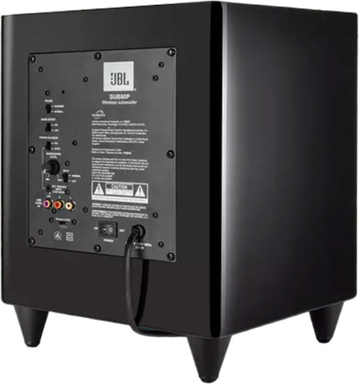 JBL SUB80P JBLSUB80PBLKAM Ασύρματο Αυτοενισχυόμενο Subwoofer με Ηχείο 8" 200W Μαύρο