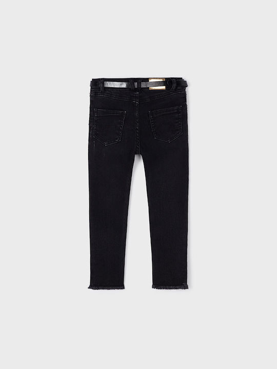 Mayoral Girls Denim Trouser Black