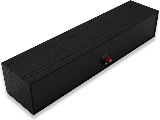 Klipsch R-30C Ηχείο Hi-Fi Κεντρικό 100W 2 Δρόμων Π66xΒ17.3xΥ12.6εκ. Μαύρο