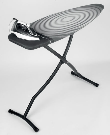 Brabantia Titan Oval Bügelbrett Für Dampfbügeleisen Zusammenklappbar 135x45cm