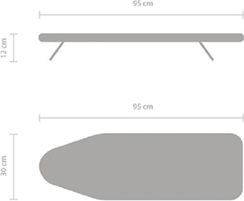 Brabantia Morning Breeze Tabletop Ironing Board 95x30cm