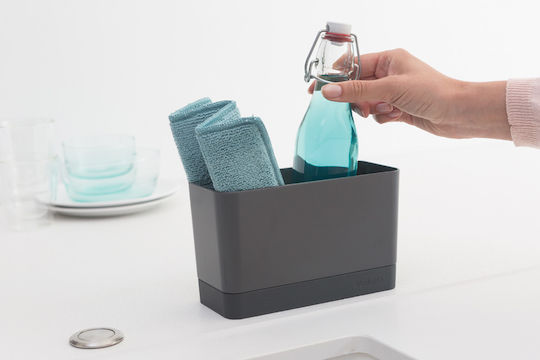 Brabantia Kitchen Sink Organizer Base Plastic Gray