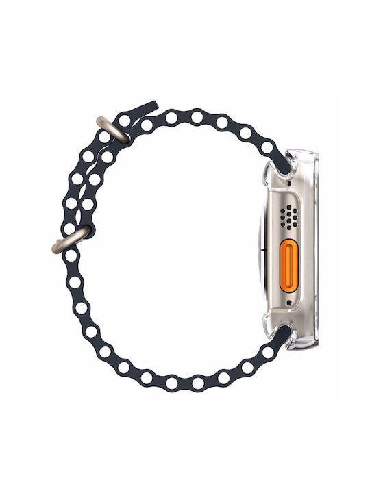 Spigen Ultra Hybrid Πλαστική Θήκη σε Διάφανο χρώμα για το Apple Watch Ultra 49mm