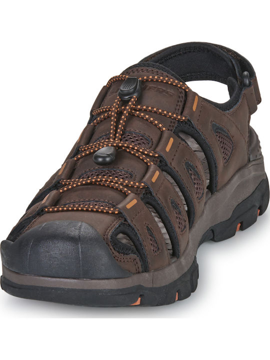 Tresmen Herrensandalen in Braun Farbe