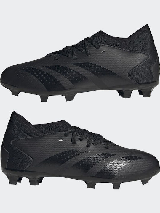 Predator Precision.3 FG Kids Soccer Cleats with Molded Outsole Core Black