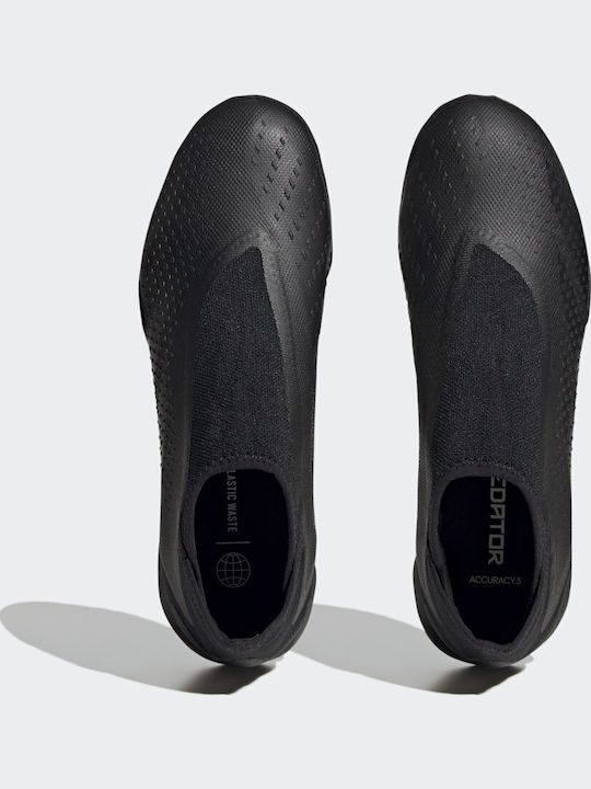 adidas Predator Accuracy.3 Ποδοσφαιρικά Παπούτσια με Σχάρα TF Core Black / Cloud White