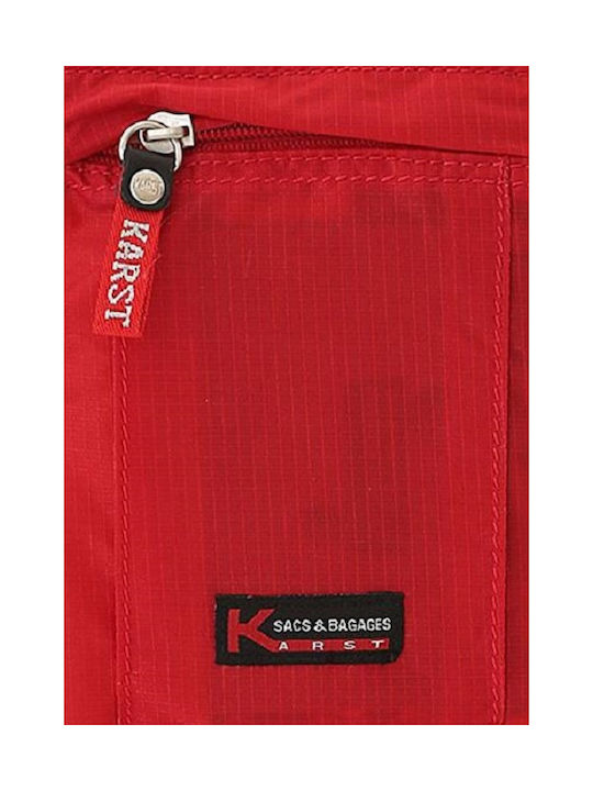 Karst 178-021-2, Crossbody bag, Fabric, Red