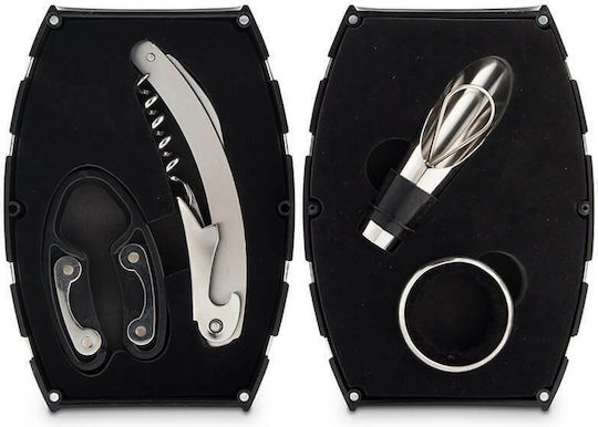 Giftland Barrel Shaped Wine Accessories Set 4pcs 50-35