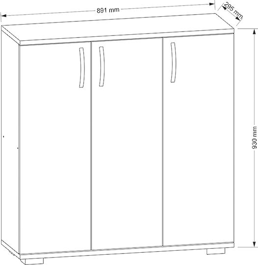 Dulapuri Pentru Pantofi Din Lemn Sinem L89xA29.5xÎ93cm