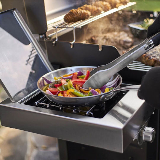 Weber Spirit E-325 GBS Gasgrill Gusseisen Rost 61cmx45cmcm mit 3 cm 9.38kW und Seitenbrenner