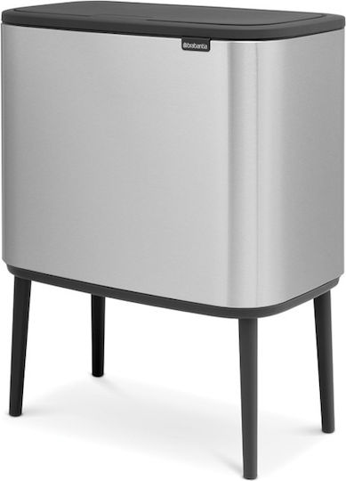 Brabantia Bo Κάδος Ανακύκλωσης Μεταλλικός Matt FPP 33lt Brabantia Bo Κάδος Ανακύκλωσης Μεταλλικός Matt FPP 33lt