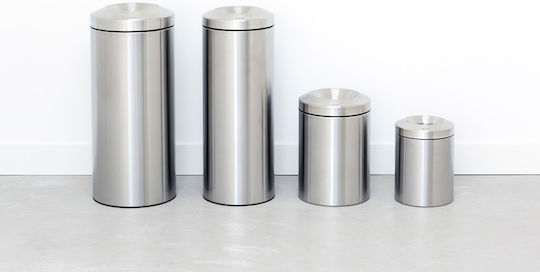 Brabantia Brabantia Flame Guard Waste Bin Made of Inox Brilliant Steel 30L