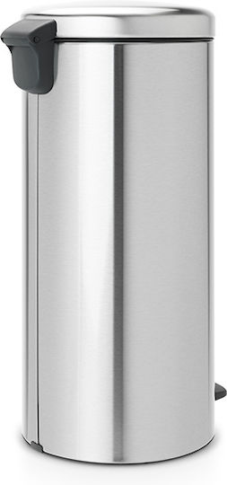 Brabantia Coș De Gunoi NewIcon Pedal Din Oțel Inoxidabil Cu Pedală Matt Steel FPP 30lt