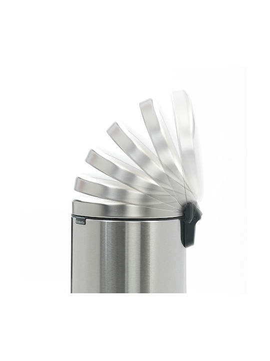 Brabantia NewIcon Waste Bin Waste made of Stainless Steel with Pedal Matt Steel FPP 30lt 1pcs