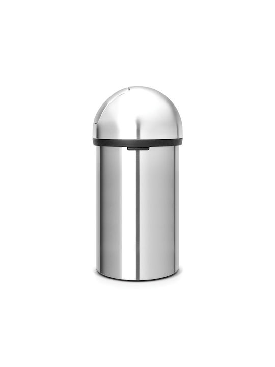 Brabantia Coș De Gunoi Din Oțel Inoxidabil Push Matt Steel 60lt