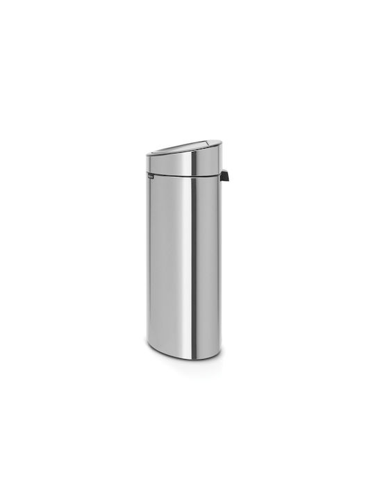 Brabantia NewIcon Coș de Gunoi din Oțel Inoxidabil Matt Steel 40lt 1buc